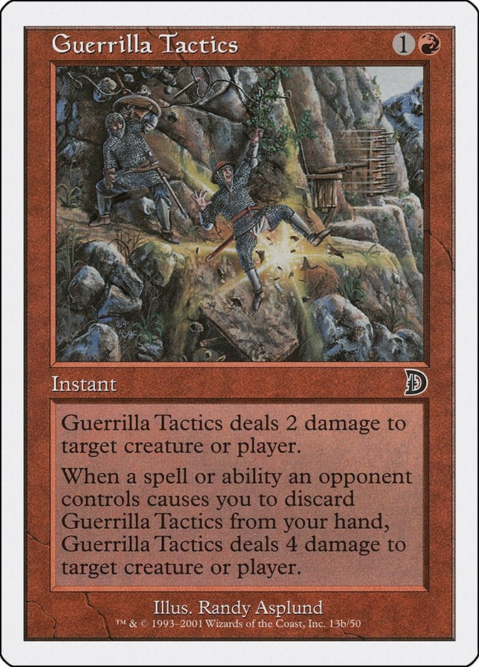 Image for Guerrilla Tactics (13b) (13b) [Deckmasters Garfield vs Finkel]
