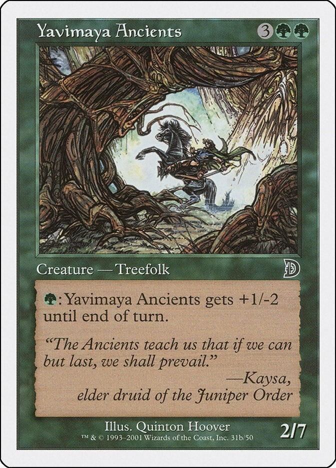 Image for Yavimaya Ancients (31b) (31b) [Deckmasters Garfield vs Finkel]