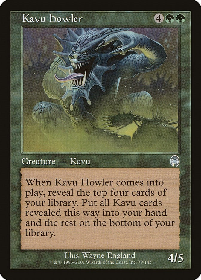 Image for Kavu Howler (79) [Apocalypse]