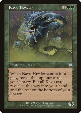 Image for Kavu Howler (79) [Apocalypse]