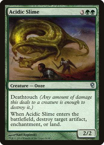 Image for Acidic Slime (64) [Duel Decks: Jace vs. Vraska]