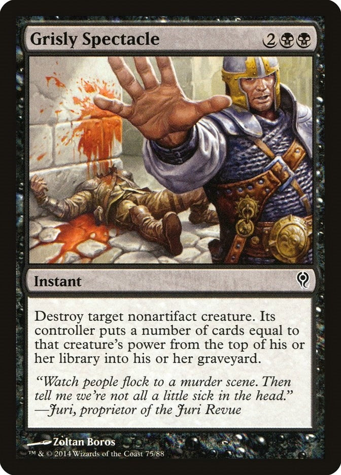 Image for Grisly Spectacle (75) [Duel Decks: Jace vs. Vraska]