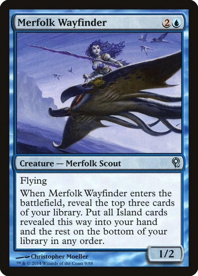 Image for Merfolk Wayfinder (9) [Duel Decks: Jace vs. Vraska]