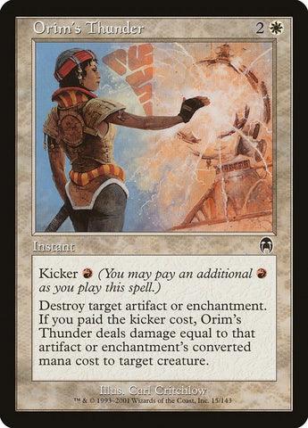 Image for Orim's Thunder (15) [Apocalypse]
