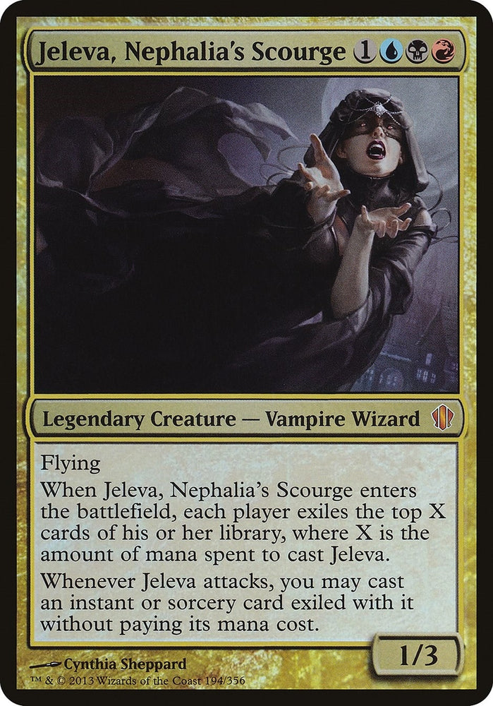Image for Jeleva, Nephalia's Scourge (Commander 2013) (194) [Oversize Cards]