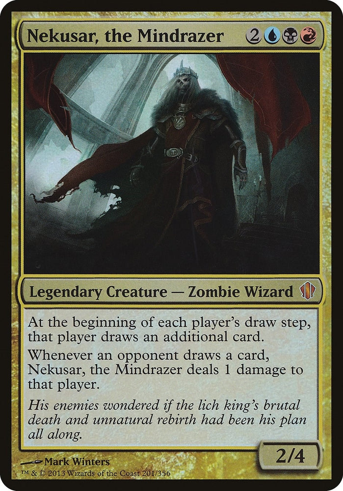 Image for Nekusar, the Mindrazer (Commander 2013) (201) [Oversize Cards]