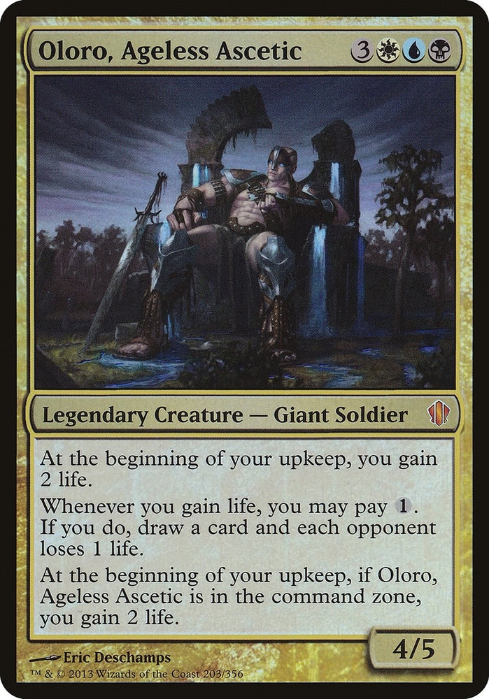 Image for Oloro, Ageless Ascetic (Commander 2013) (203) [Oversize Cards]