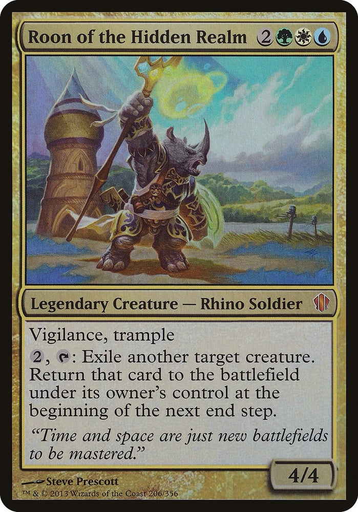 Image for Roon of the Hidden Realm (Commander 2013) (206) - Magic: The Gathering