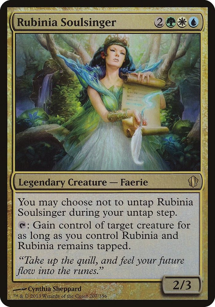 Image for Rubinia Soulsinger (Commander 2013) (207) - Magic: The Gathering