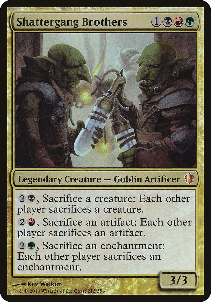 Image for Shattergang Brothers (Commander 2013) (213) - Magic: The Gathering