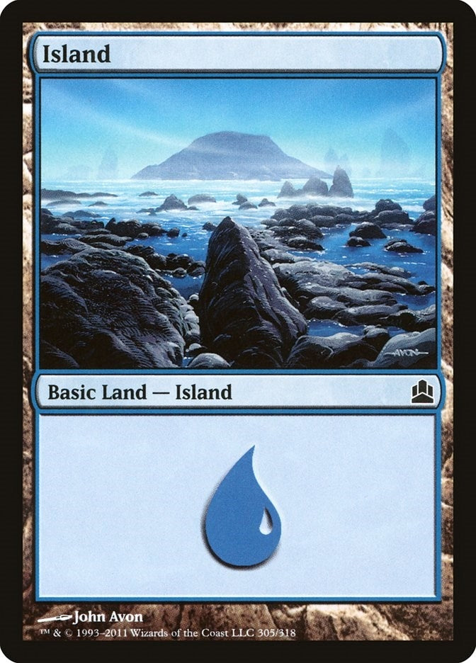 Image for Island (305) (305) [Commander]