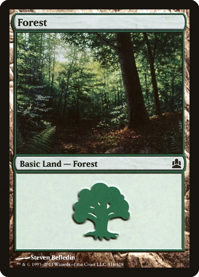 Image for Forest (316) (316) [Commander]