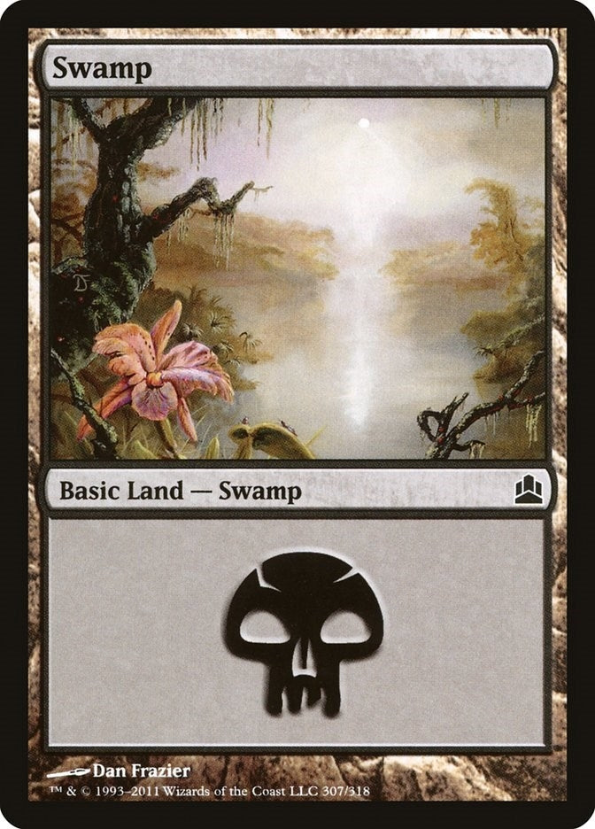Image for Swamp (307) (307) [Commander]
