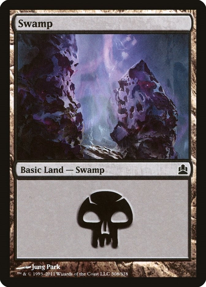 Image for Swamp (308) (308) - Magic: The Gathering