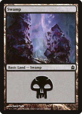 Image for Swamp (308) (308) - Magic: The Gathering