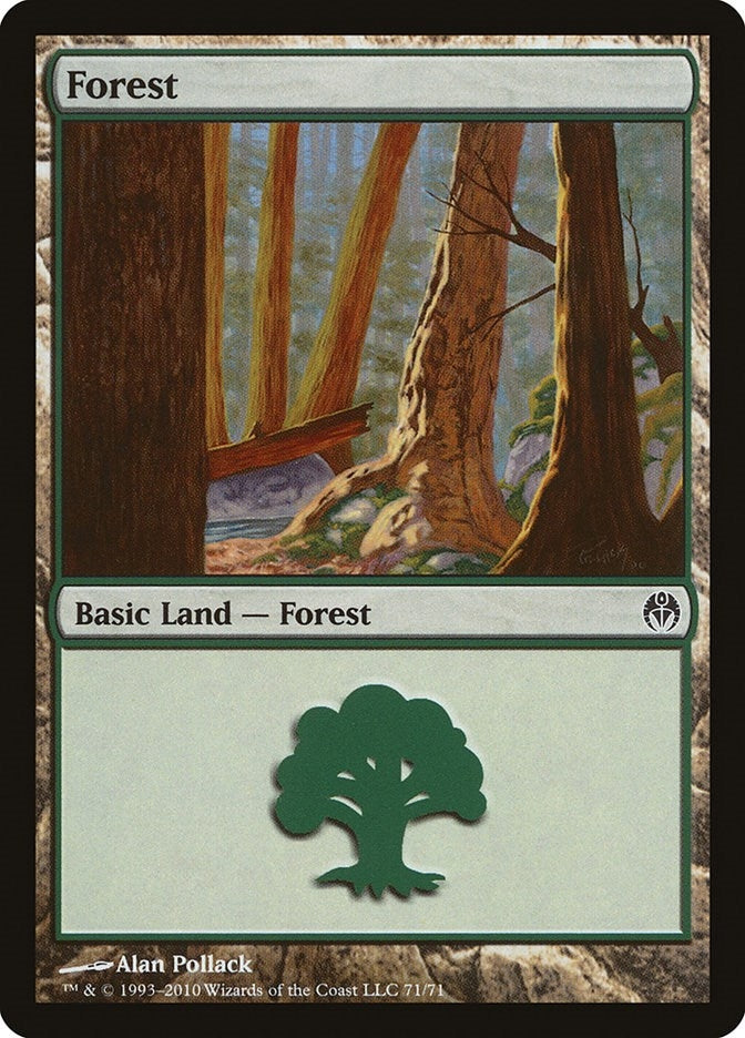 Image for Forest (71) (71) [Duel Decks: Phyrexia vs. the Coalition]