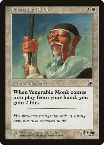 Image for Venerable Monk - Magic: The Gathering