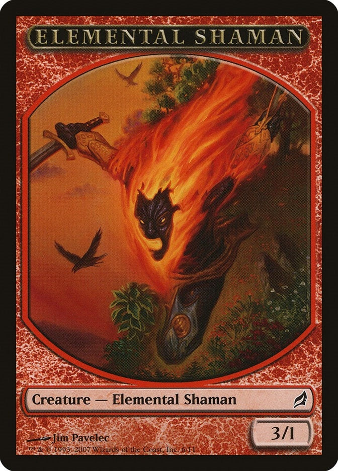Image for Elemental Shaman Token (6) [Lorwyn]