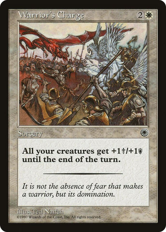 Image for Warrior's Charge (Flavor Text) - Magic: The Gathering