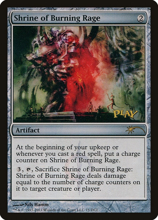 Image for Shrine of Burning Rage (73) [WPN & Gateway Promos]