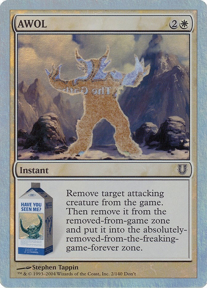 Image for AWOL (Alternate Foil) (2) [Unhinged]