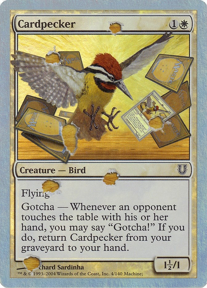 Image for Cardpecker (Alternate Foil) (4) [Unhinged]