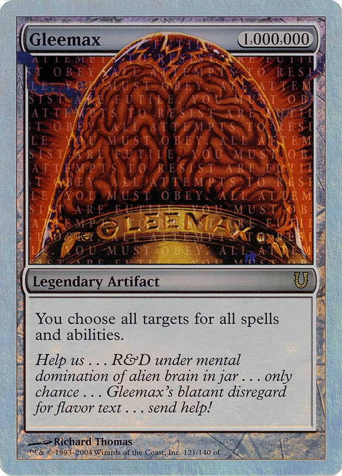 Image for Gleemax (Alternate Foil) (121) [Unhinged]