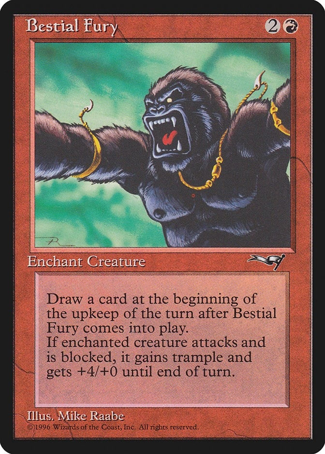 Image for Bestial Fury (Facing Left) (100) (ALL)