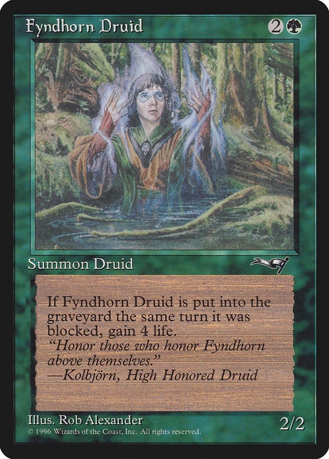 Image for Fyndhorn Druid (Facing Right) (71) (ALL)
