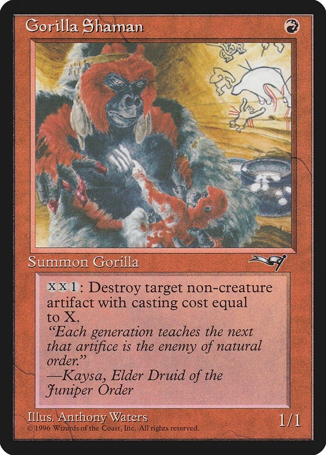 Image for Gorilla Shaman (Holding Baby) (107) (ALL)