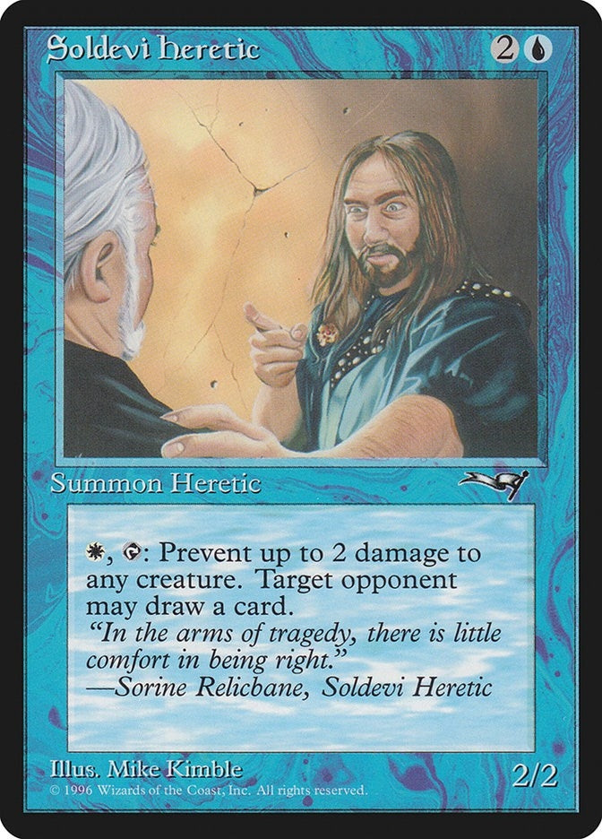 Image for Soldevi Heretic (Blue Robe) (50) (ALL)