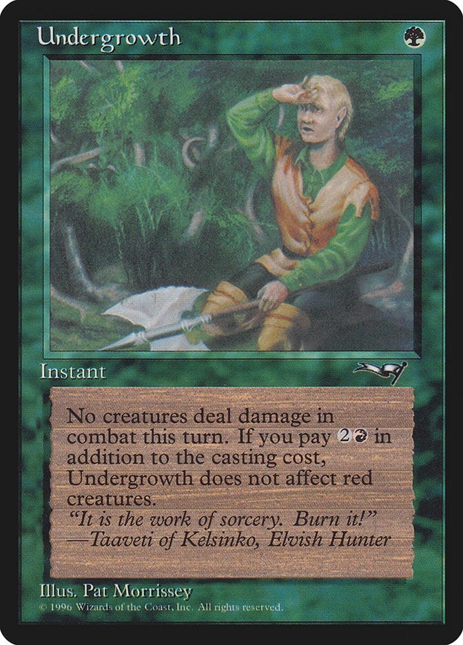 Image for Undergrowth (Holding Axe) (88) (ALL)