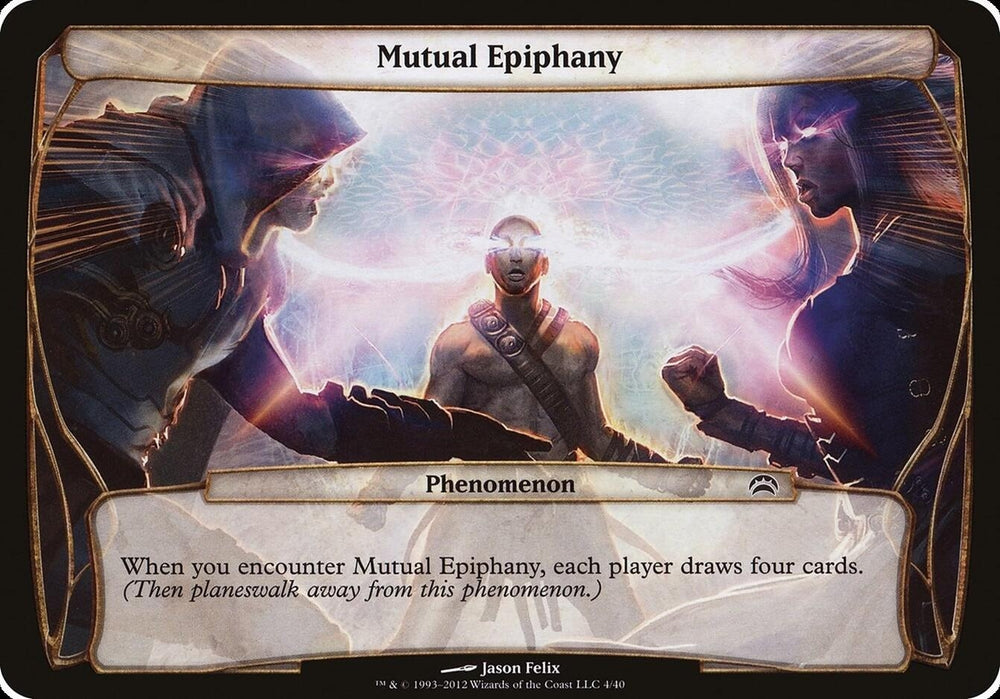 Image for Mutual Epiphany (Planechase 2012) (4) [Oversize Cards]