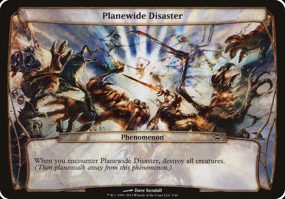 Image for Planewide Disaster (Planechase 2012) (5) [Oversize Cards]