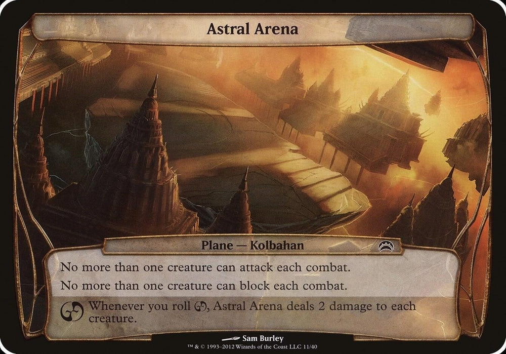 Image for Astral Arena (Planechase 2012) (11) [Oversize Cards]