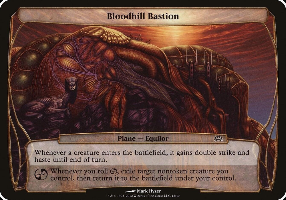 Image for Bloodhill Bastion (Planechase 2012) (12) [Oversize Cards]