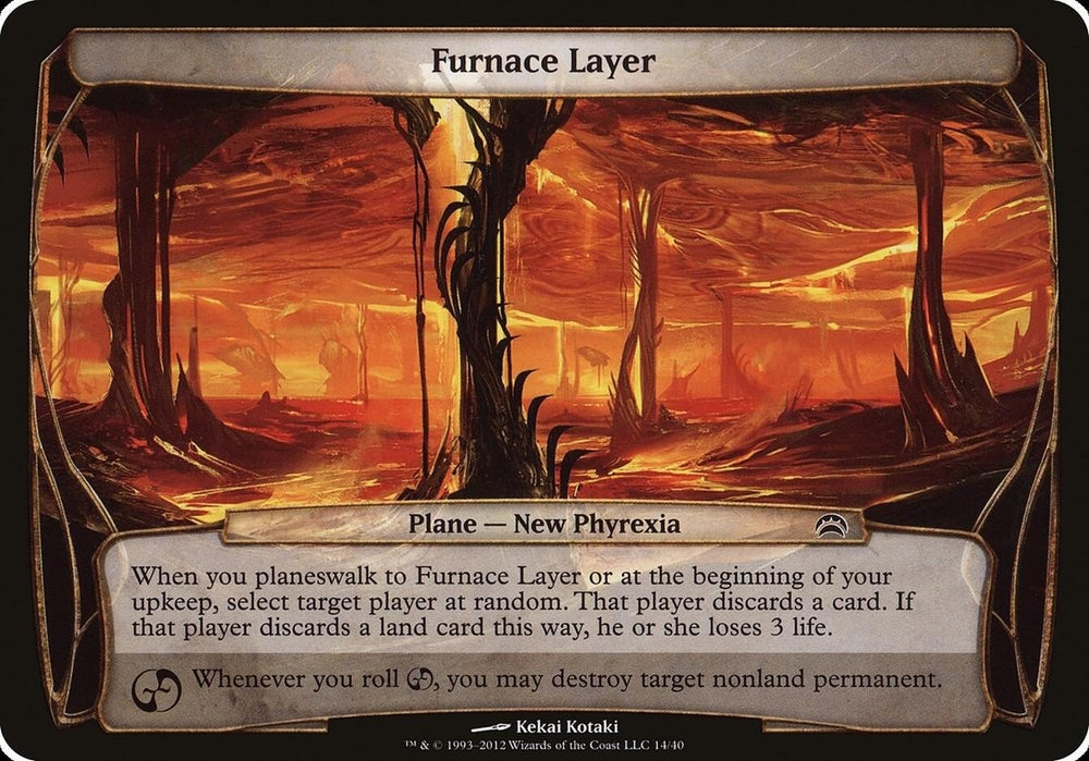 Image for Furnace Layer (Planechase 2012) (14) [Oversize Cards]