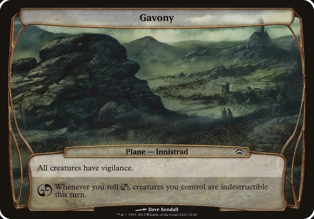 Image for Gavony (Planechase 2012) (15) [Oversize Cards]