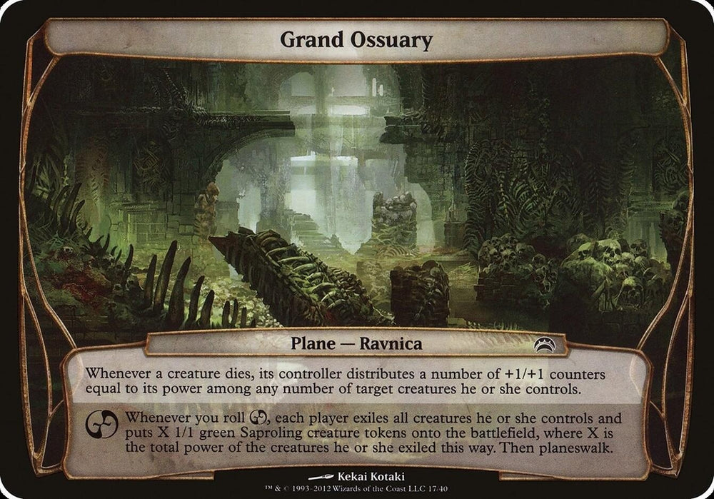 Image for Grand Ossuary (Planechase 2012) (17) [Oversize Cards]