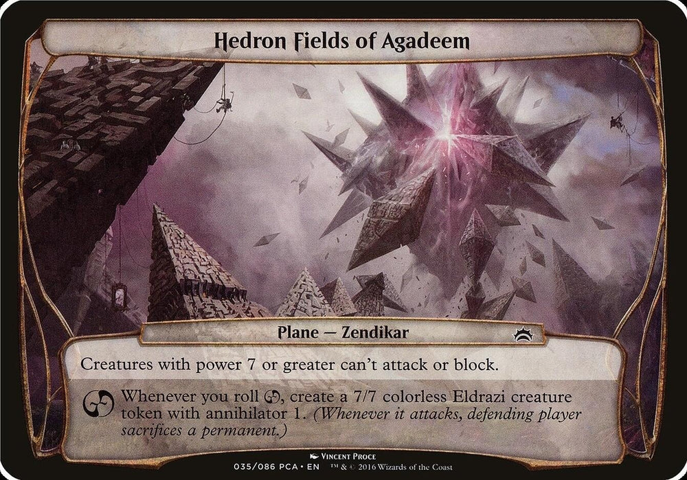 Image for Hedron Fields of Agadeem (Planechase Anthology) [Oversize Cards]