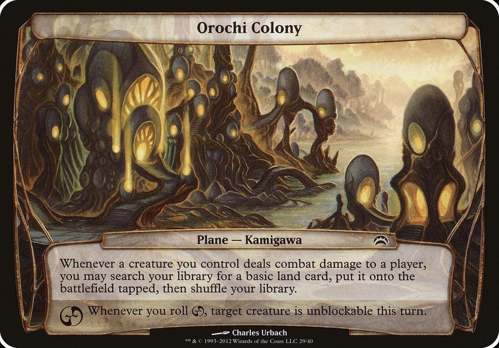 Image for Orochi Colony (Planechase 2012) (29) [Oversize Cards]
