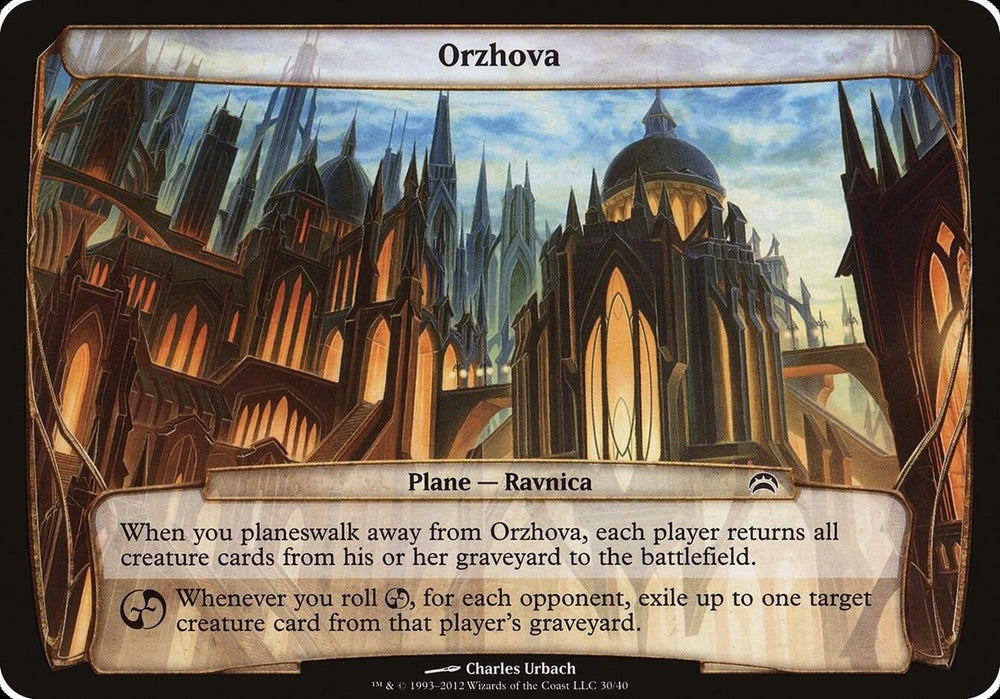 Image for Orzhova (Planechase 2012) (30) [Oversize Cards]