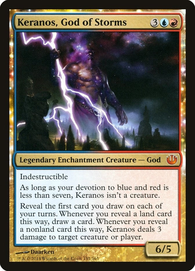 Image for Keranos, God of Storms (151) [Journey Into Nyx]