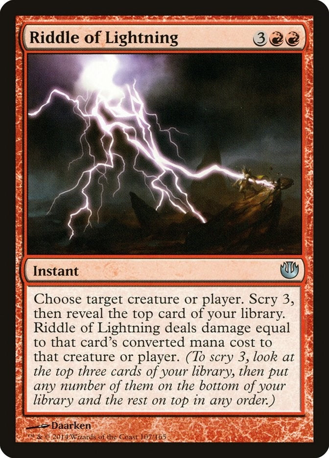 Image for Riddle of Lightning (107) [Journey Into Nyx]