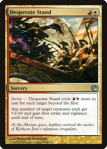 Image for Desperate Stand (147) [Journey Into Nyx]