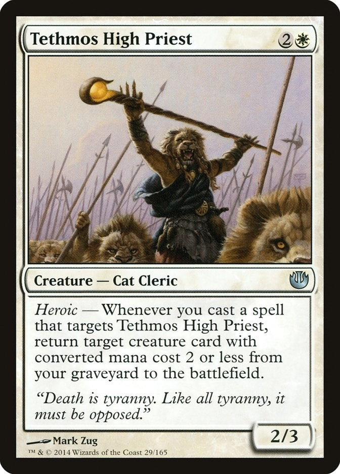 Image for Tethmos High Priest (29) [Journey Into Nyx]