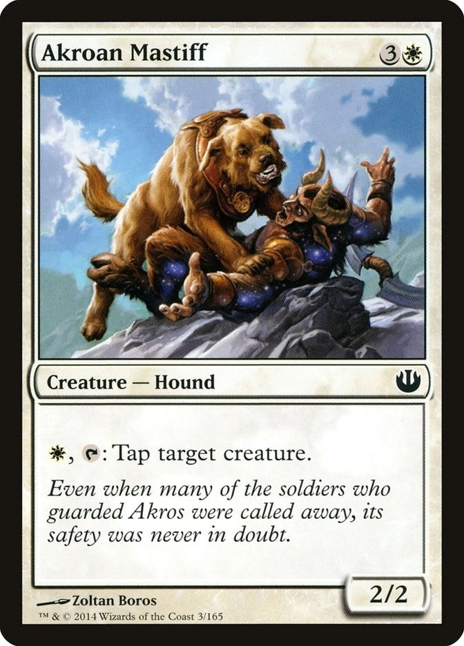 Image for Akroan Mastiff (3) [Journey Into Nyx]