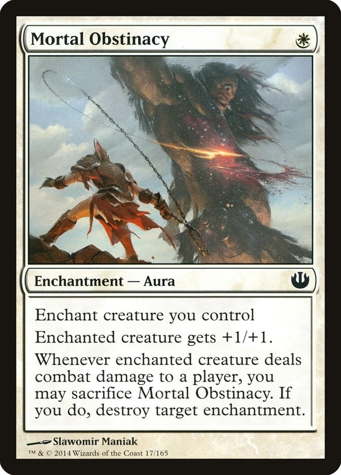 Image for Mortal Obstinacy (17) [Journey Into Nyx]