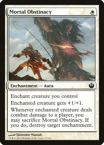 Image for Mortal Obstinacy (17) [Journey Into Nyx]