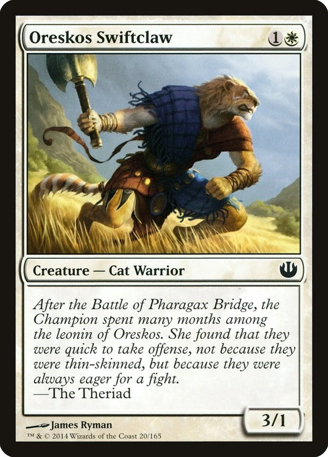 Image for Oreskos Swiftclaw (20) [Journey Into Nyx]